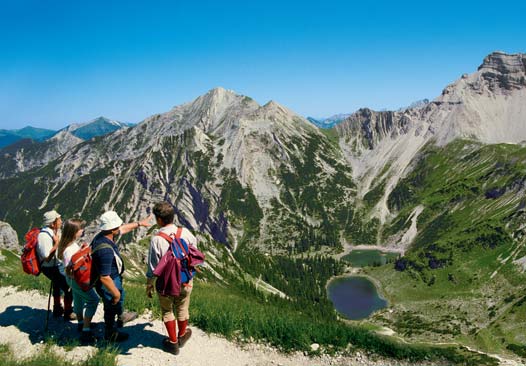 Wandern-Alpen-Caravanpark-Tennsee Soiernsee