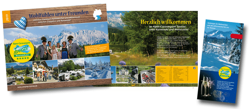 Broschuere Alpen-Caravanpark Tennsee