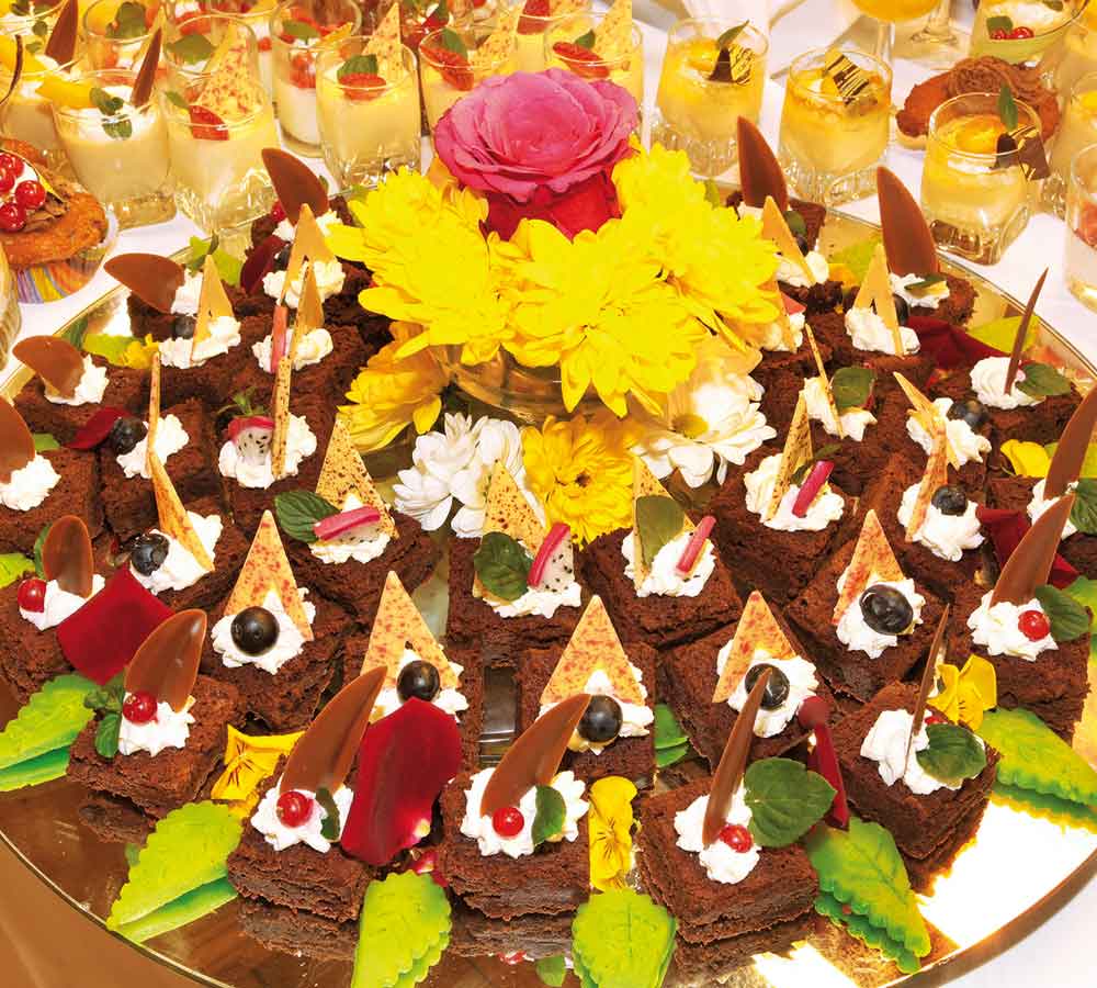 Silvesterbuffet-Desserts Silvesterbuffet Desserts