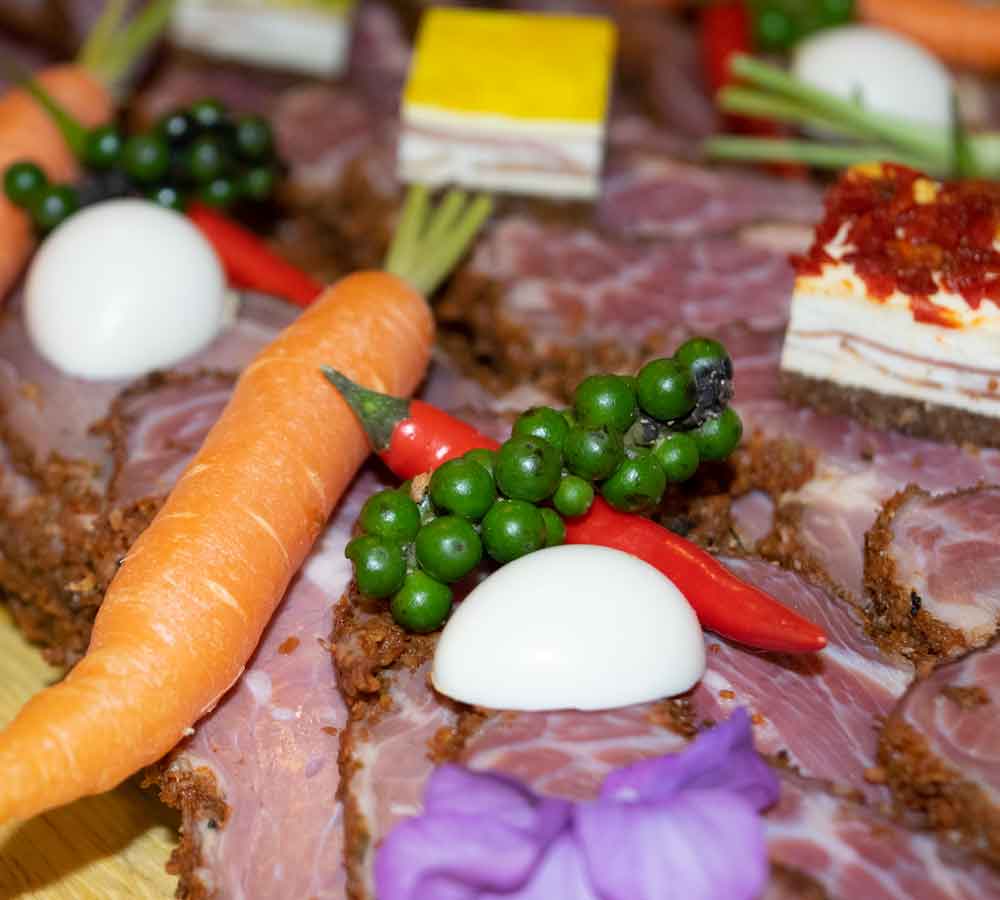 Silvesterbuffet-Karotte Silvesterbuffet Karotte