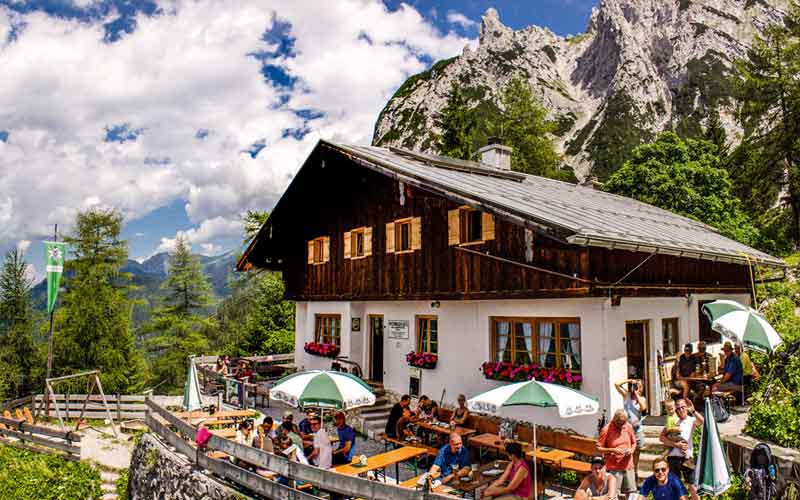 Huetten und Almen in der nähe vom Campingplatz